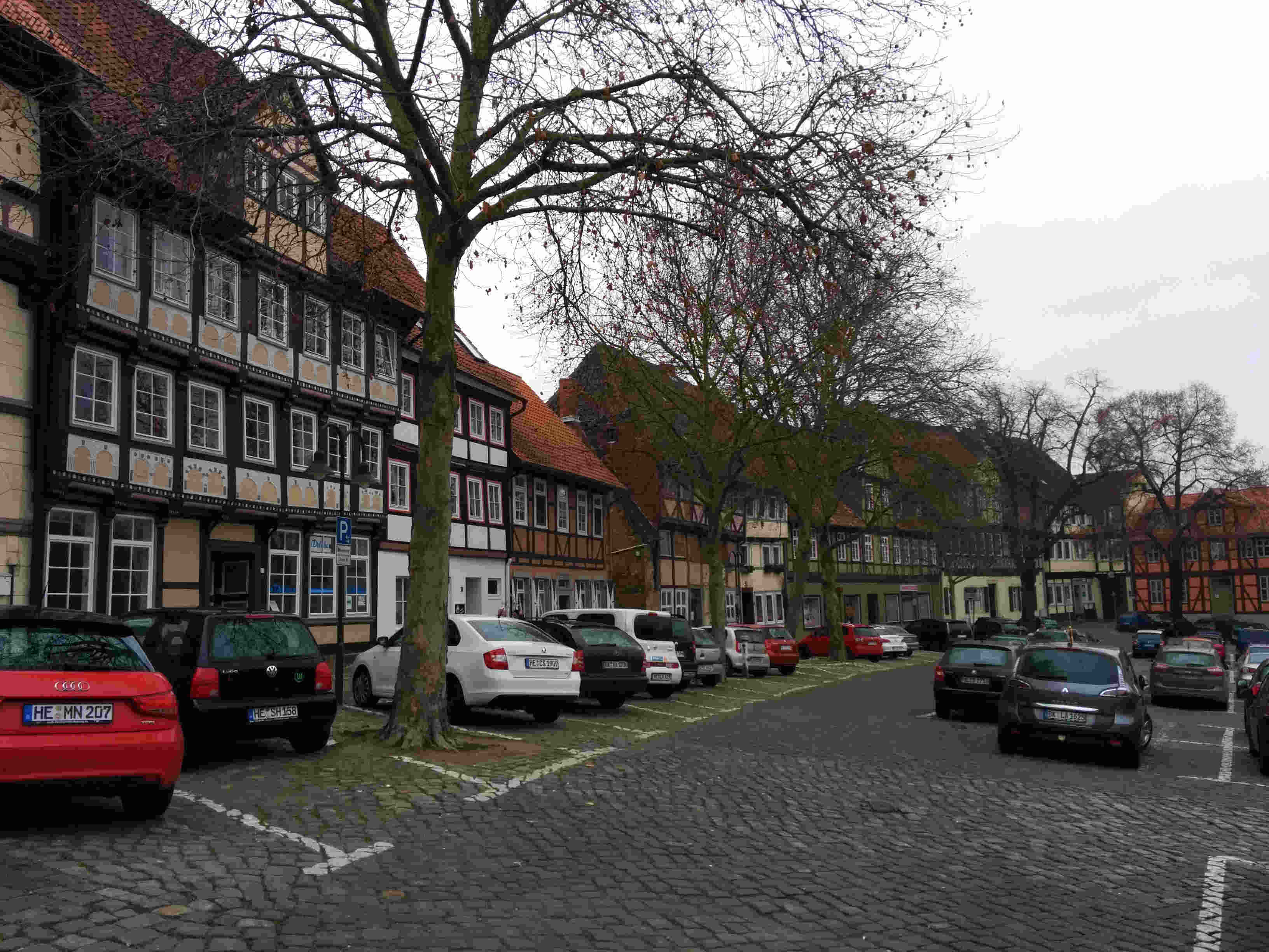 PINTORESCA ESTAMPA DE LA CIUDAD DE HELMSTEDT