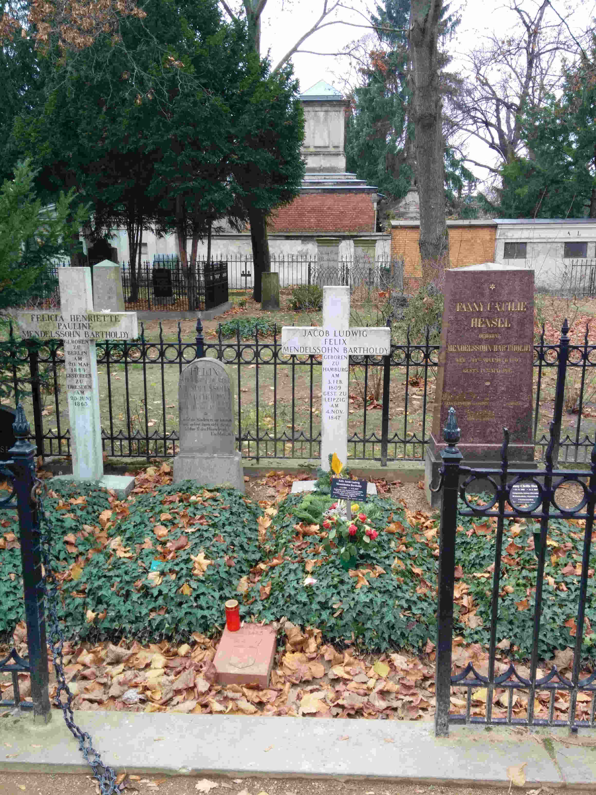 TUMBA DEL COMPOSITOR FELIX MENDELSSOHN EN BERLIN