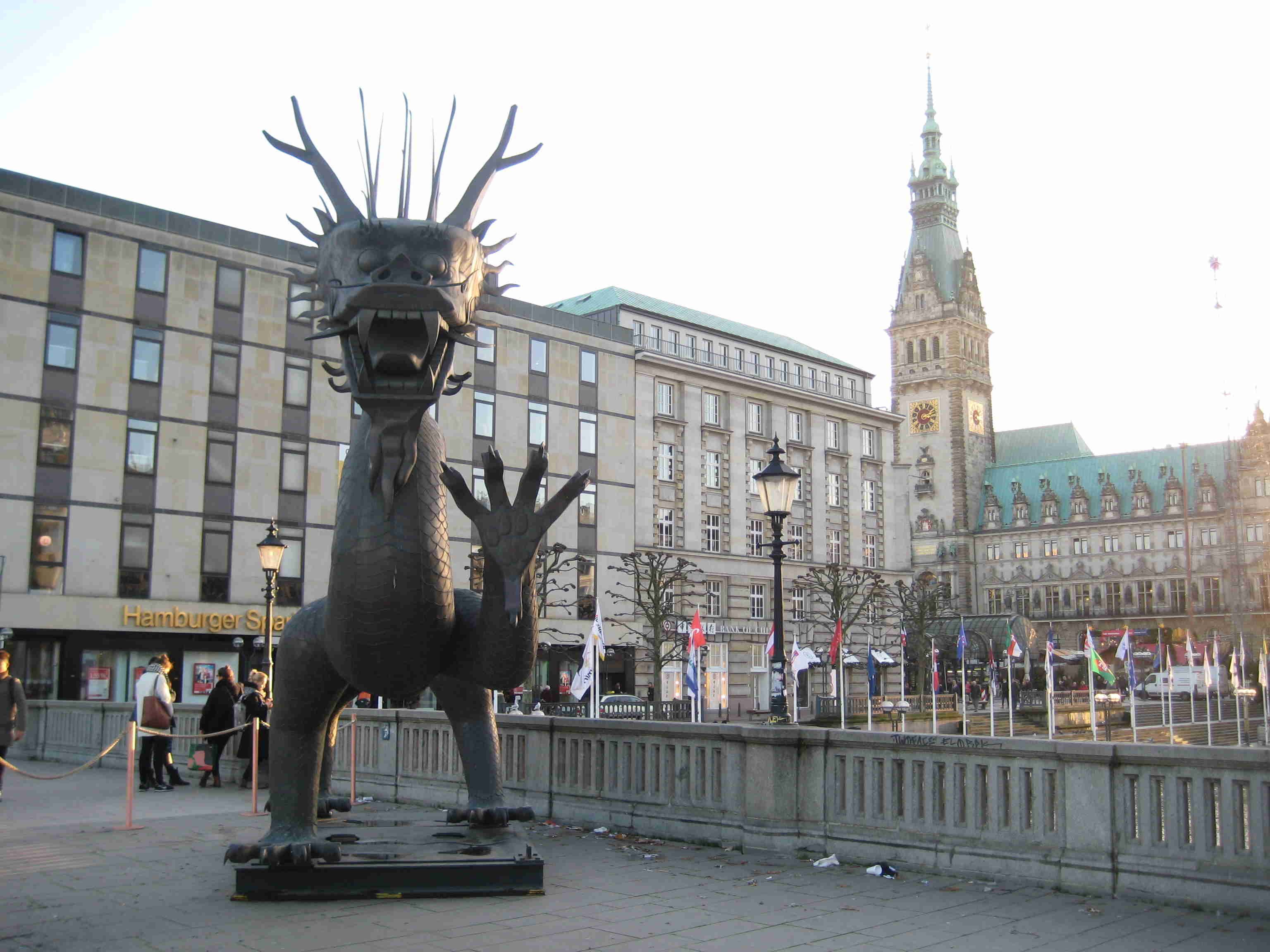 CURIOSA ESTAMPA DE HAMBURGO