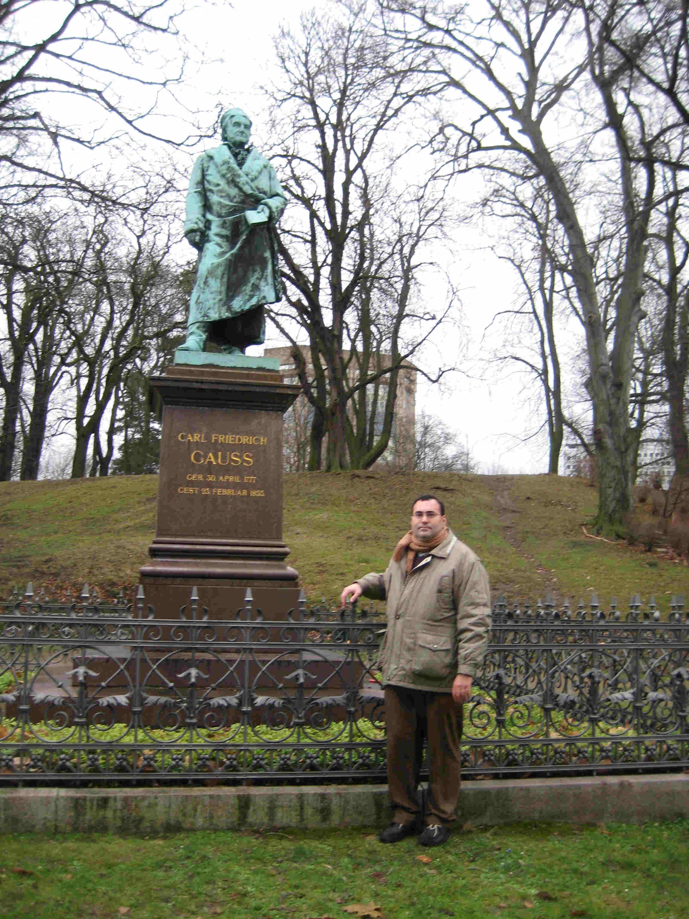 ESTATUA DE GAUSS EN BRAUNSCHWEIG